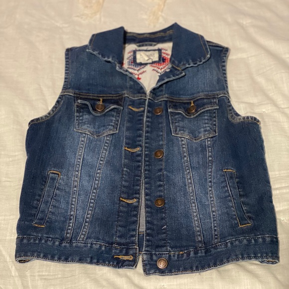 Forever 21 Denim Vest - Picture 1 of 3